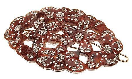 Crystal Floral Oasis Tige Boule Barrette