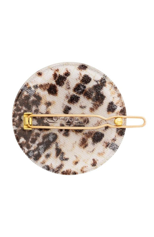 Simple Circle Tige Boule - Animal Print