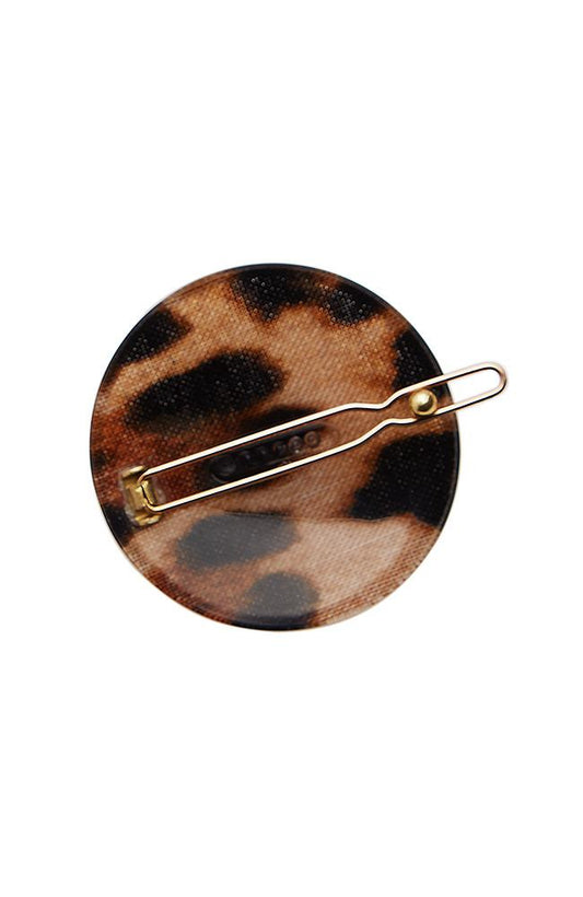 Simple Circle Tige Boule - Luxe Leopard