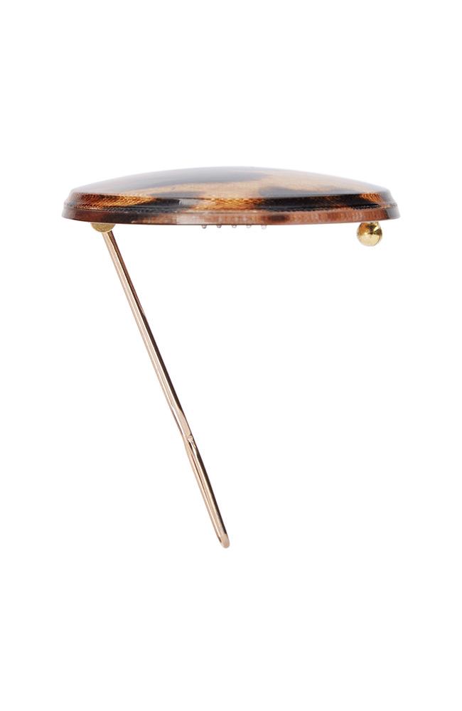 Simple Circle Tige Boule - Luxe Leopard