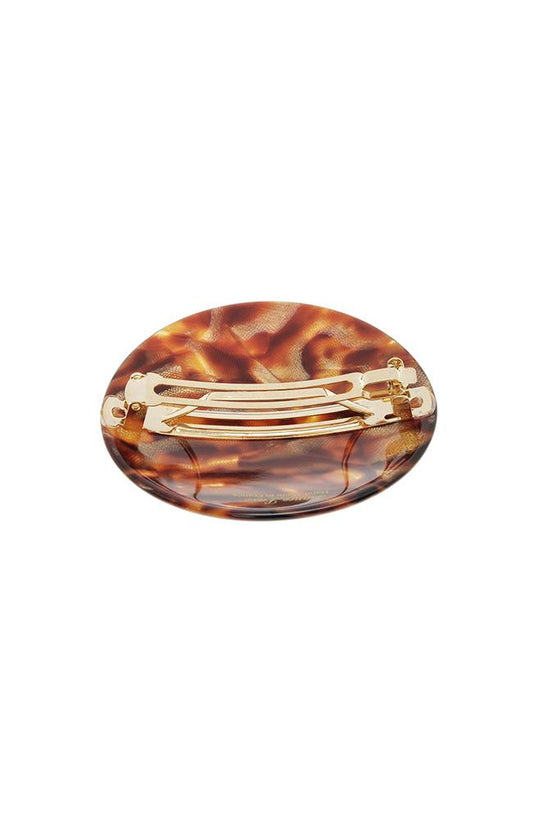 Simple Circle Barrette - Classic