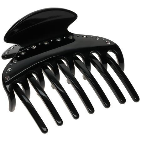 Small Crystal Side Comb Jaw