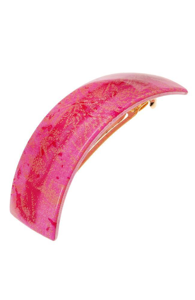 Rectangle Volume Barrette - Cocktail Laminate