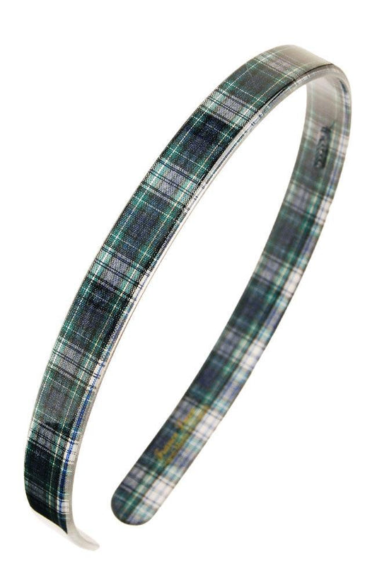 1/2" Ultracomfort Headband - Tartan Plaid