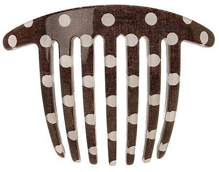 Handmade French Twist Comb - Ditsy Dot