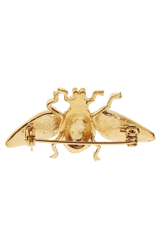 Buzzing Bee Enamel Brooch