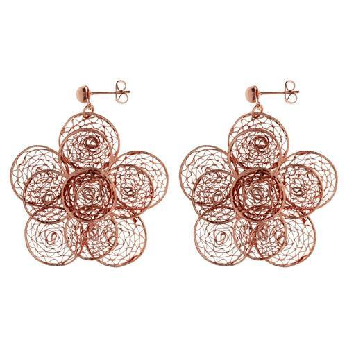 Rosette Lace Earrings