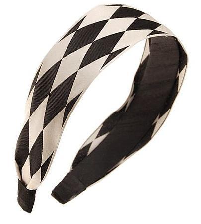 Ribbon Headband - Harlequin