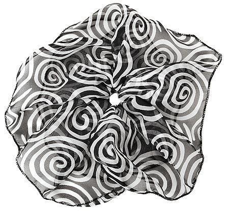 Skirt Pony - Chiffon Black/White