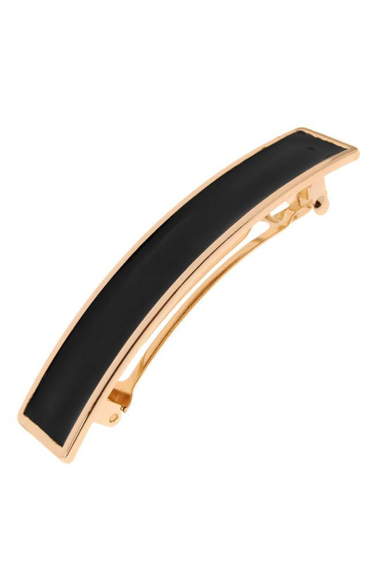 Atelier Enamel Rectangle Barrette