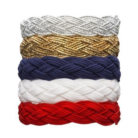 Braided Ponytail Holder 5-Pack