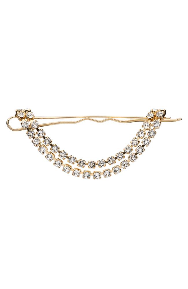 Crystal Dangle Bobby Pin