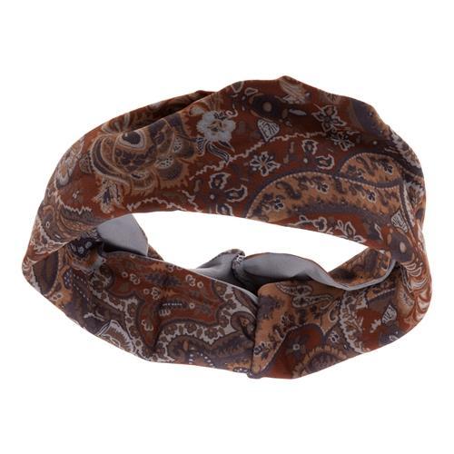 Lycra Paisley Headwrap