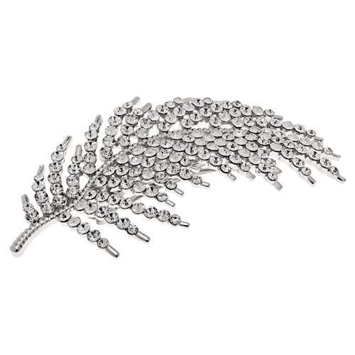 Crystal Fern Barrette