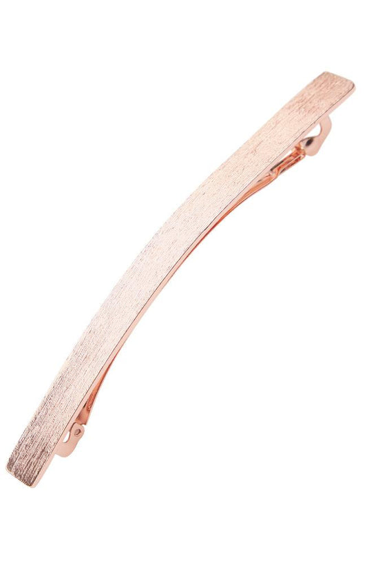 Textured Metal Long & Skinny Barrette