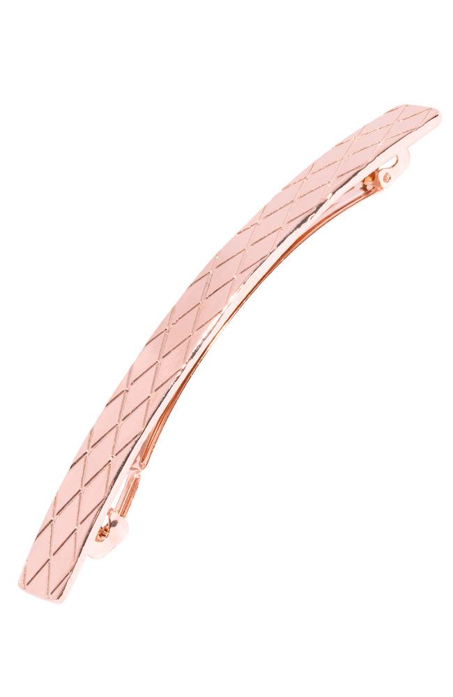 Marilyn Embossed Long and Skinny Barrette