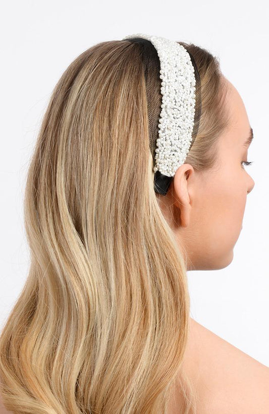 Net Beaded Headband
