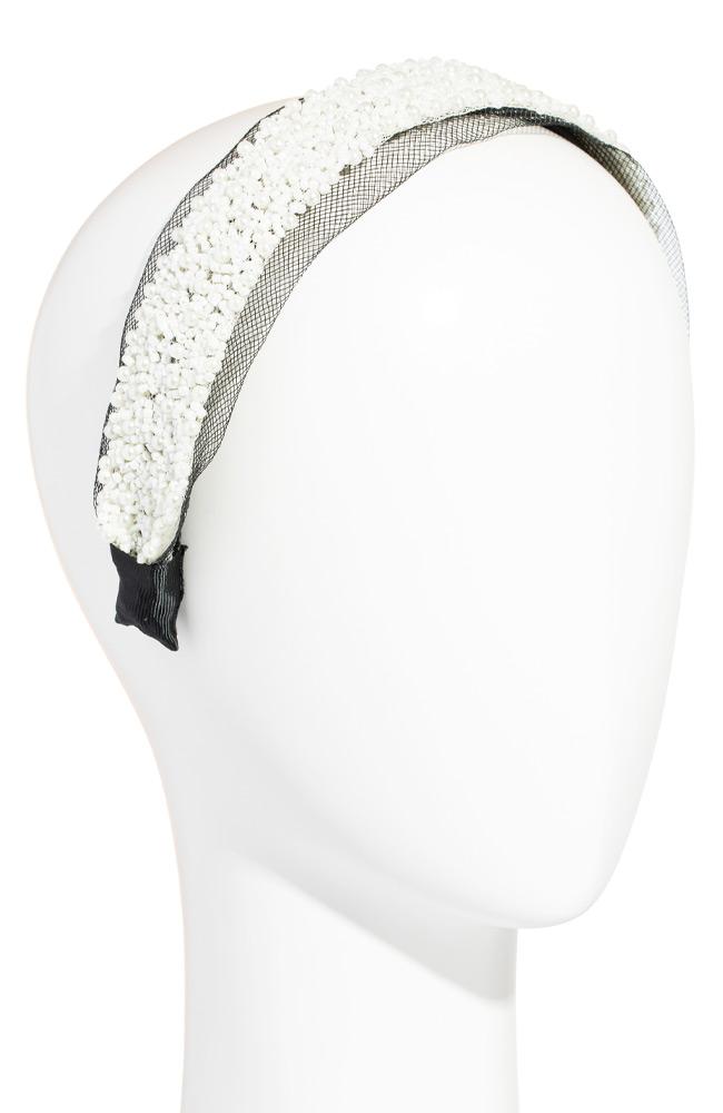 Net Beaded Headband