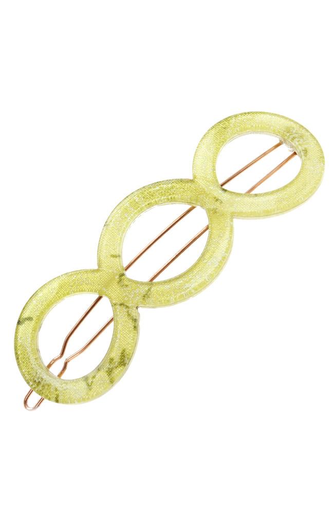 Triple Circle Tige Boule Barrette - Cocktail Laminate