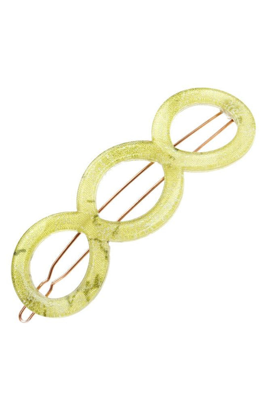 Triple Circle Tige Boule Barrette - Cocktail Laminate