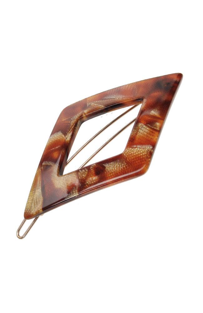 Cutout Diamond on Tige Boule Barrette - Classic