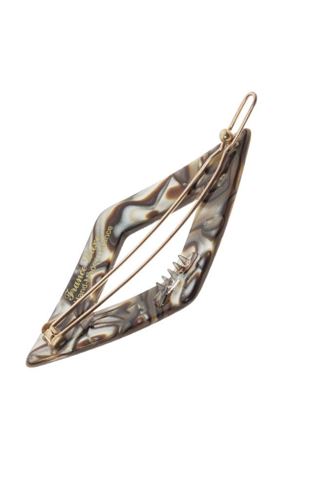 Cutout Diamond on Tige Boule Barrette - Classic