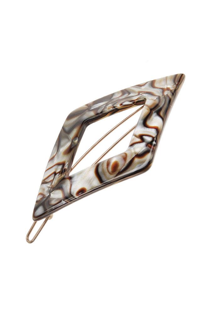 Cutout Diamond on Tige Boule Barrette - Classic