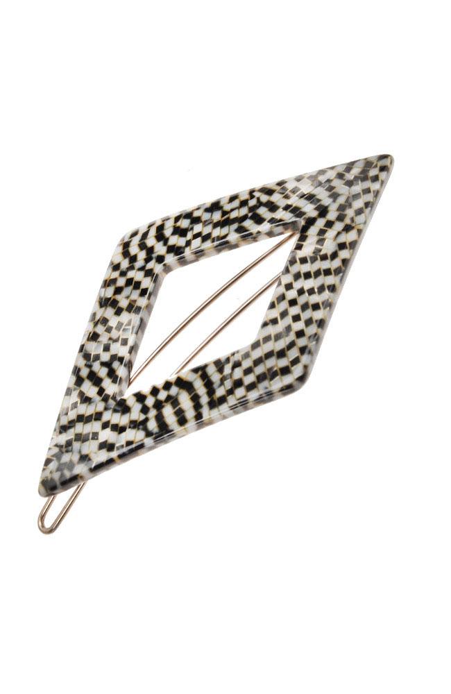 Cutout Diamond on Tige Boule Barrette - Classic