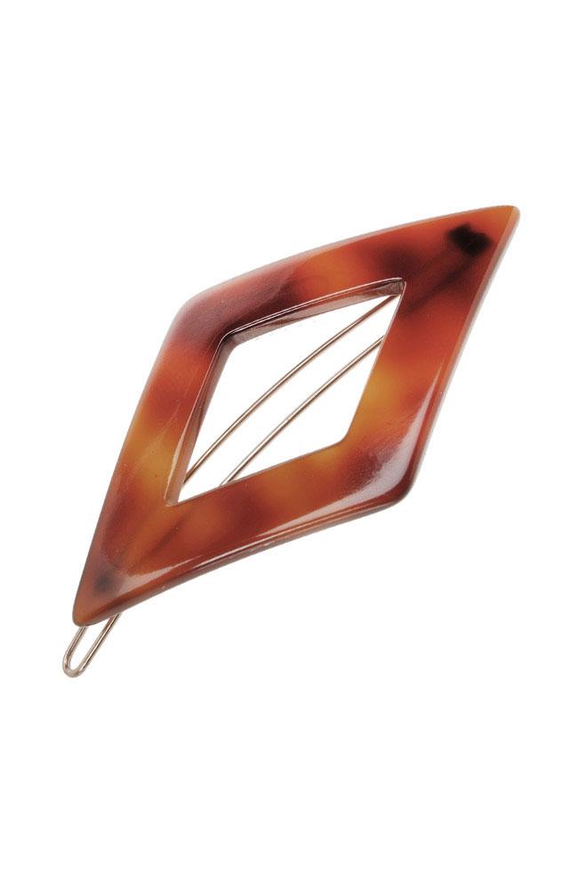 Cutout Diamond on Tige Boule Barrette - Classic