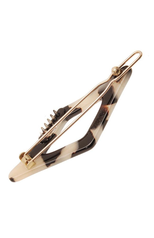 Cutout Marquise Tige Boule Barrette - Classic