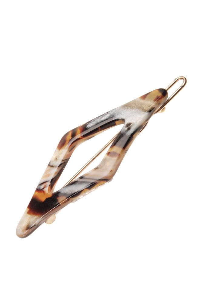 Cutout Marquise Tige Boule Barrette - Classic