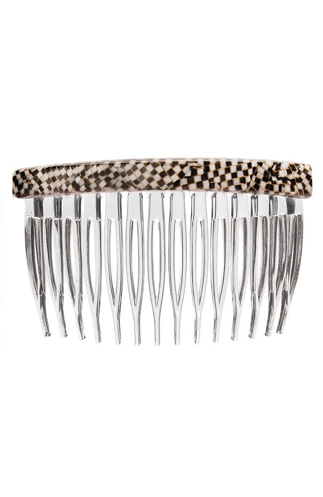 Opera Silver Side Hair Comb, made in France by France Luxe