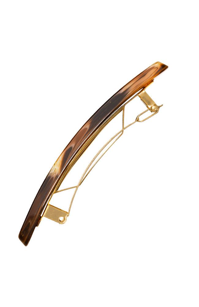 Side view of French barrette clip