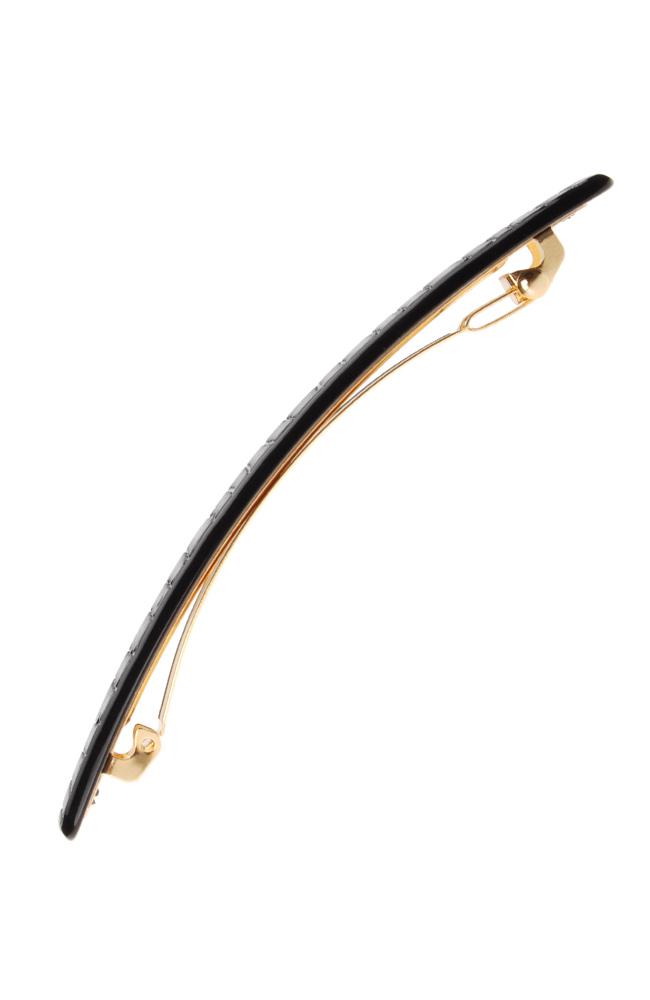 Kona Long and Skinny Barrette - Embossed Croc