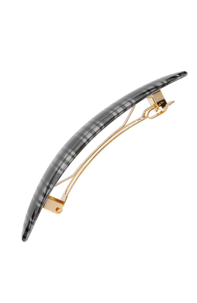 Coastline Medium Barrette - Tartan Plaid