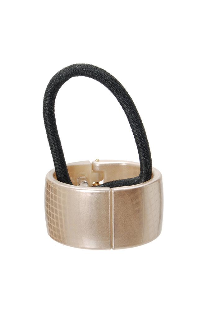 Belle Elodie Cuff Ponytail Holder - Cobra