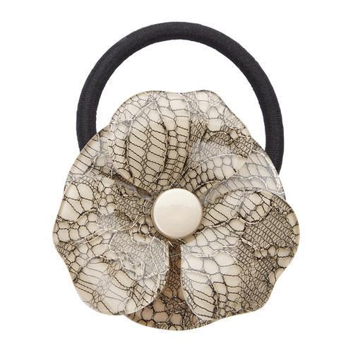 Bellflower Ponytail Holder - Lace