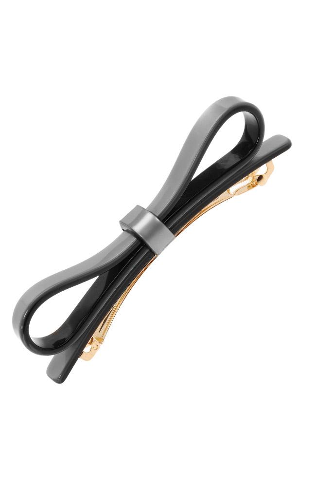 Refined Bow Long and Skinny Barrette