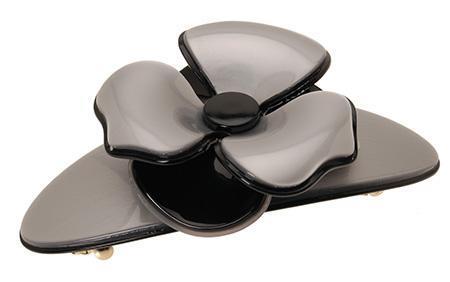 Ellipsis Flower Barrette