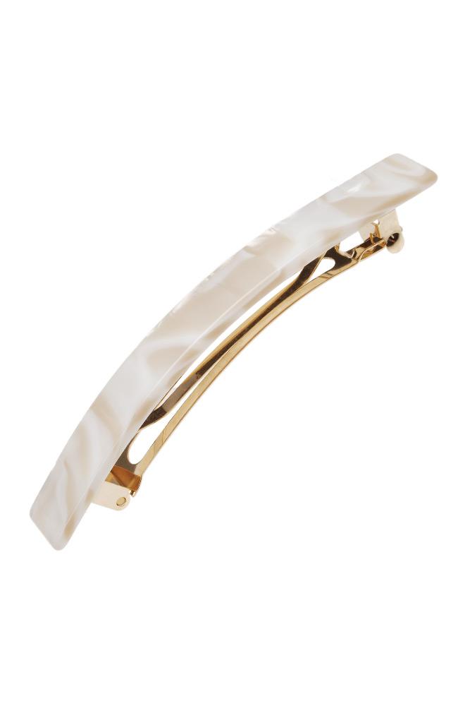Long Rectangle Barrette - Classic