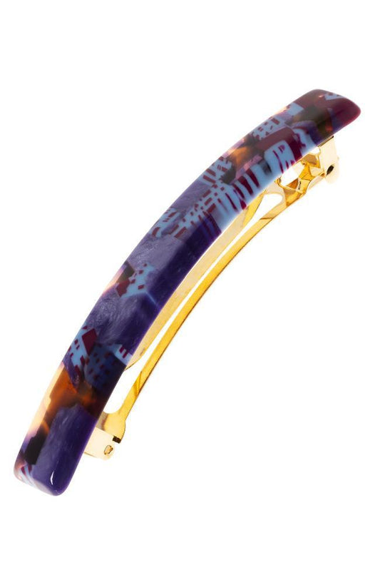 Long Rectangle Barrette - Festival