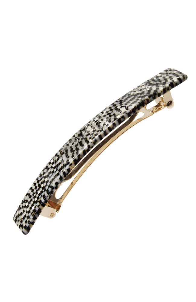Long Rectangle Barrette - Classic