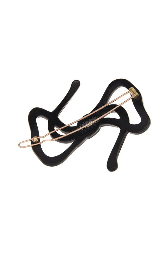 Small Bailey Bow Tige Boule Barrette