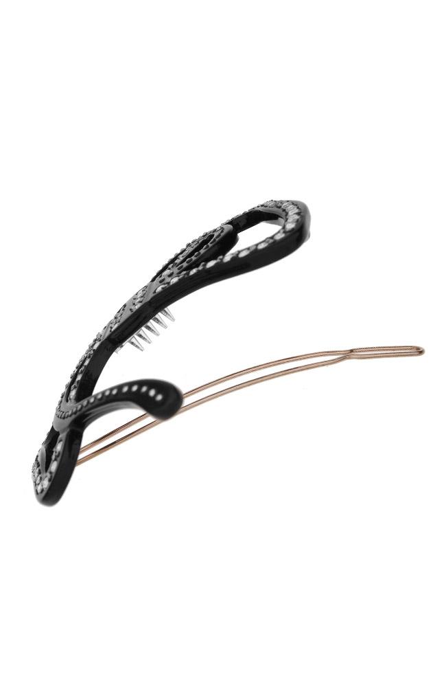 Small Bailey Bow Tige Boule Barrette