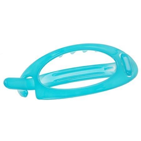 Belle Small Cutout Oval Slide Barrette