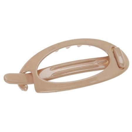 Belle Small Cutout Oval Slide Barrette