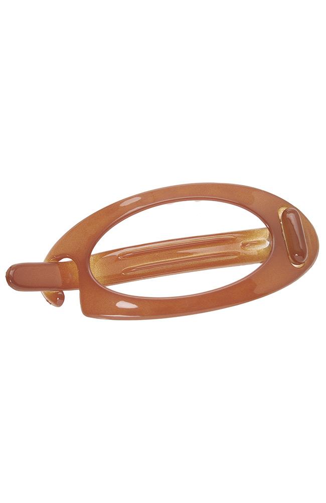 Belle Small Cutout Oval Slide Barrette