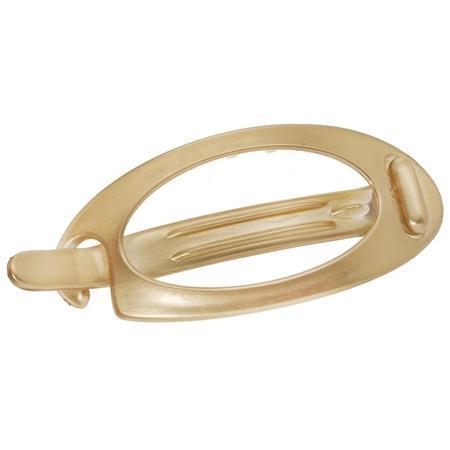 Belle Small Cutout Oval Slide Barrette