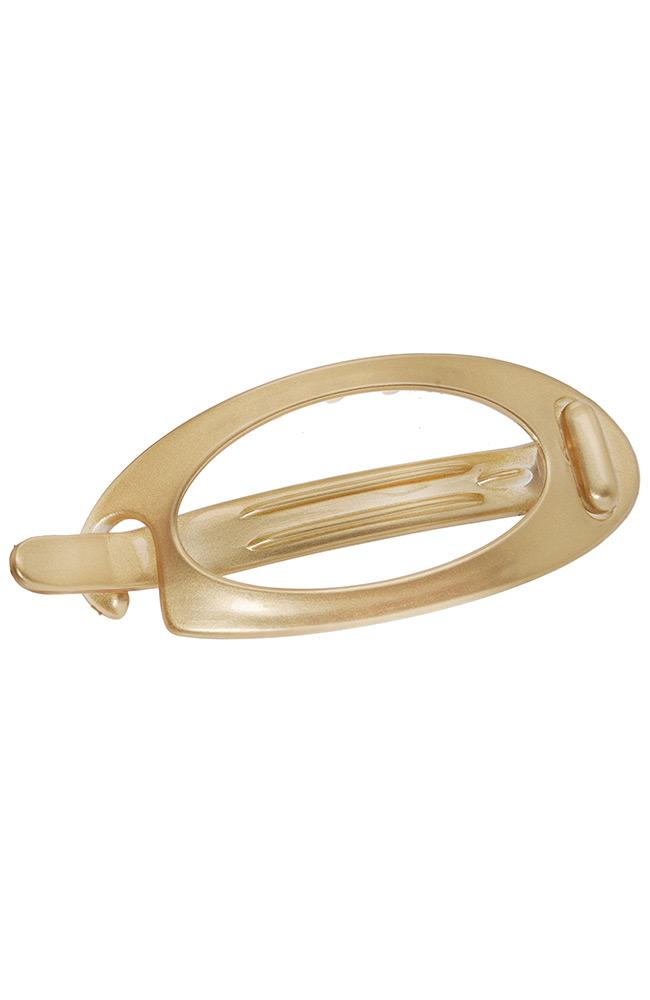 Belle Small Cutout Oval Slide Barrette