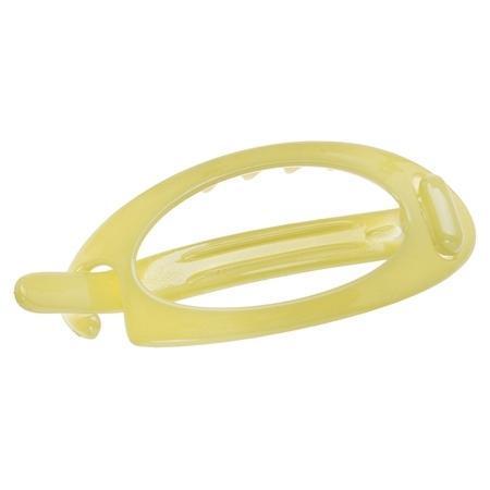 Belle Small Cutout Oval Slide Barrette